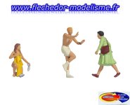 NOCH scène amusante figurine 16600 16601 16602 16603