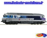 Locomotive diesel CC72130 En voyage à réserver ROCO