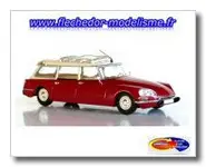 Citroën ID 21 break 1968 rouge BREKINA