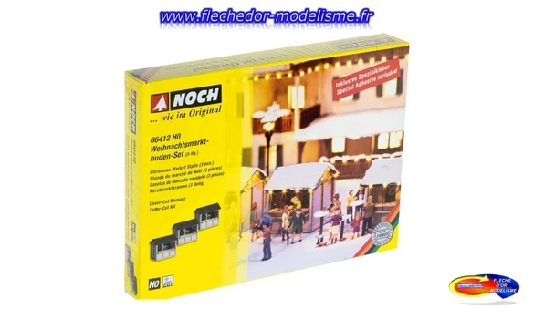 3 stands du marché de Noël NOCH