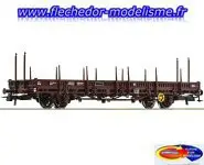 Wagon plat à ranchers Ep.IV-V SNCF ROCO