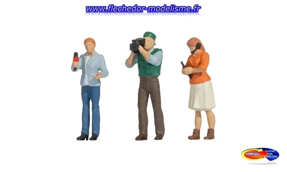 Scène drôle "Equipe de reporters" NOCH 