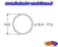 Bandages d'adhérence 15,4 - 17,5 ROCO
