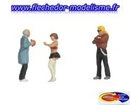 Scène drôle "Faire le trottoir" NOCH