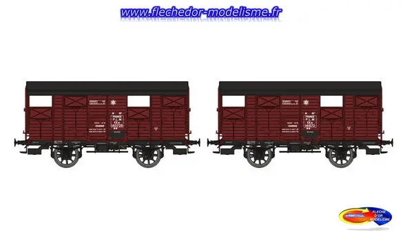 SET de 2 COUVERTS PLM Ep.II REE