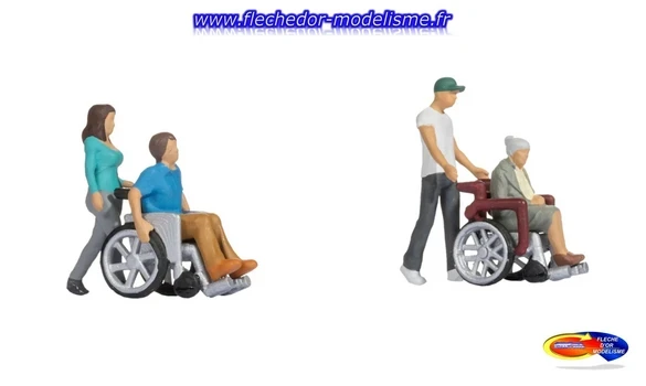 Personnes en fauteuil roulant NOCH