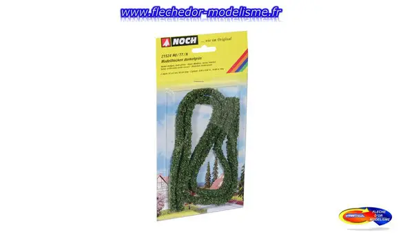 2 haies vert-foncé 10x6 NOCH