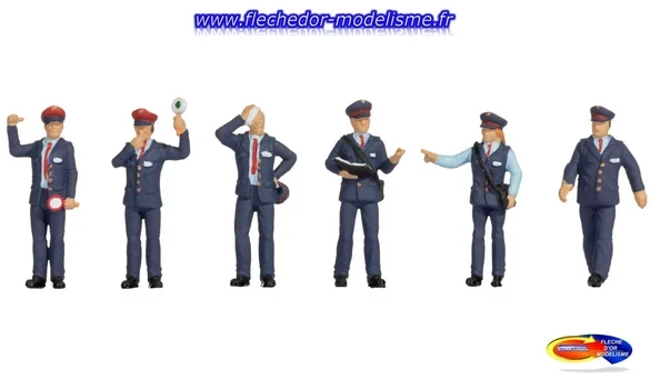 6 agents de la SNCF NOCH