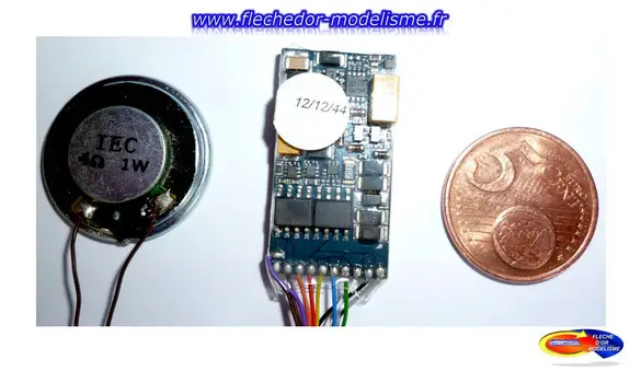 Décodeur ESU v4.0 LokSound 6 pôles