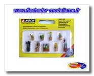 9 pots de fleurs NOCH