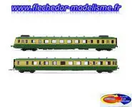 Autorail RGP2 SNCF vert son. EpIV JOUEF