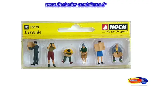 6 personnages lisant NOCH