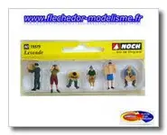 6 personnages lisant NOCH