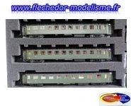 3 voitures OCEM SNCF Ep.IIIa LS-Models