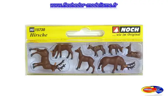 Cerfs, biches et faons NOCH