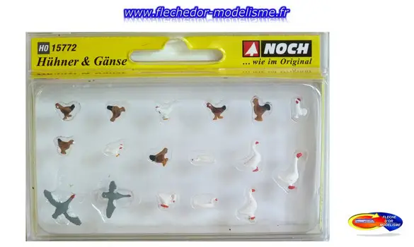 Poules, coqs et oies NOCH