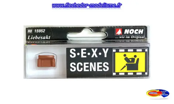 Scène d'amour sur fauteuil NOCH