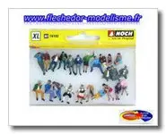 24 personnages assis NOCH