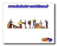 7 manutentionnaires & marchandise FALLER