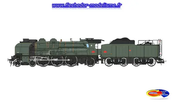 Vapeur 231 ex-PLM Ep.III DCC Son. REE