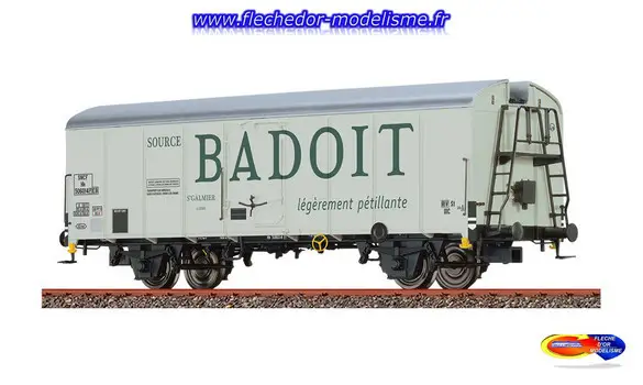Wagon couvert BADOIT SNCF Ep.III BRAWA