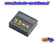 Boîtier de commandes à 4 sorties ROCO