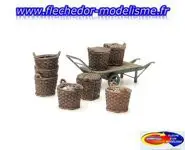 Chariot avec paniers de pêche ARTITEC