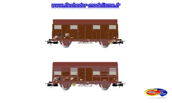 Coffret de 2 Couvert bruns Ep. IV JOUEF