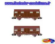 Coffret de 2 Couvert bruns Ep. IV JOUEF