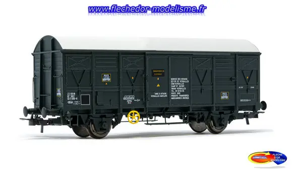 Wagon couvert G4 vert Ep IV-V SNCF JOUEF