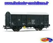 Wagon couvert G4 vert Ep IV-V SNCF JOUEF
