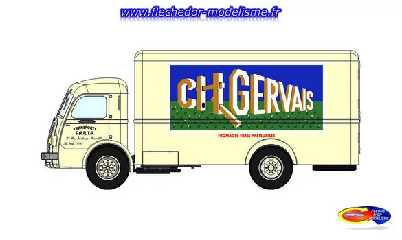 Camion Panhard "GERVAIS" REE