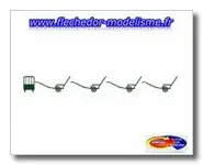 SET de 4 Chariots à Bras Ep.III REE