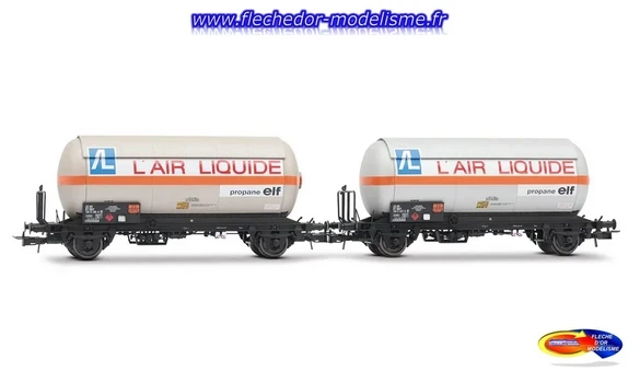 Set de 2 wagons gaziers Ep.IV SNCF JOUEF