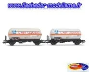 Set de 2 wagons gaziers Ep.IV SNCF JOUEF