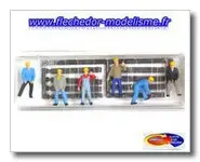 6 poseurs de voies PREISER