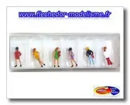 6 jeunes filles PREISER