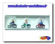 3 motocyclistes PREISER