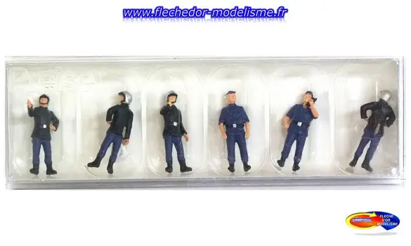 6 pompiers Français PREISER