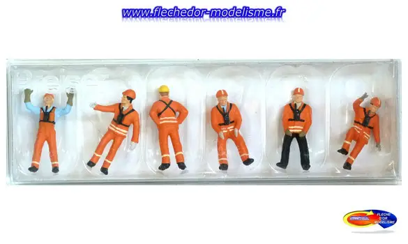 6 personnages triage DB PREISER