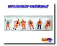 6 personnages triage DB PREISER