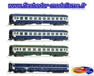 Set 4 voit. Arlberg-Expr. SNCF EpIV ROCO