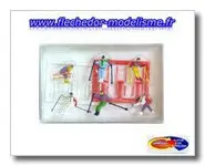 6 skieurs alpins PREISER