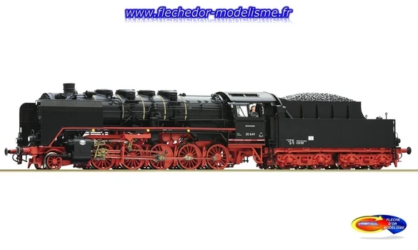 Loco vapeur 50 849 DR son Ep.IV ROCO