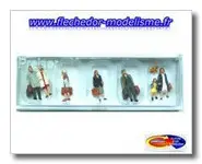 7 voyageurs marchant PREISER