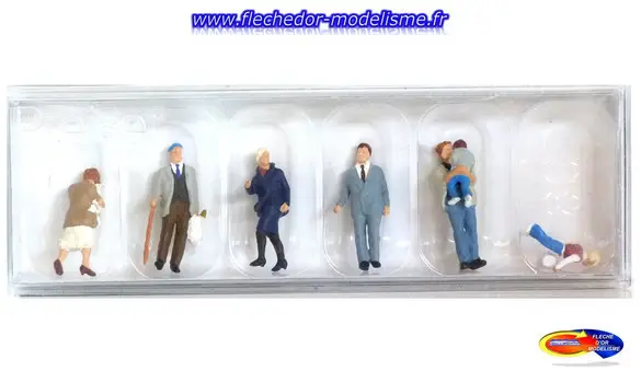 8 passants et enfants PREISER