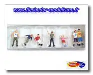 7 enfants et ado en roller PREISER