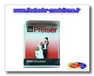 1 couple de jeunes mariés PREISER