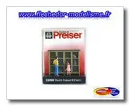 Clapiers et 2 personnages PREISER