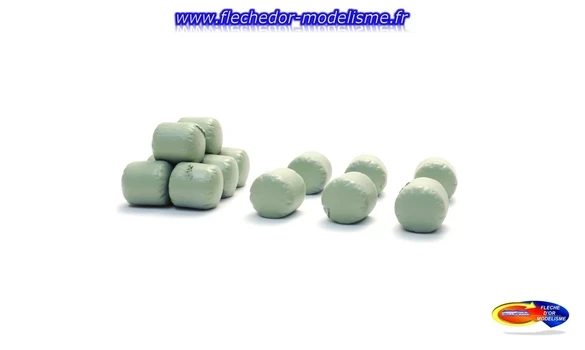 Balles d'ensilage vertes ARTITEC